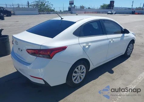 2022 Hyundai Accent Se из США, поврежденный, VIN 3KPC24A62NE182445